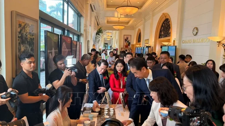 越中两国“2025年“茶和天下”·雅集”文化交流活动在河内举行